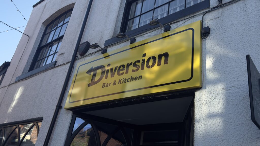 Diversion Bar & Kitchen on Church Street, Macclesfield