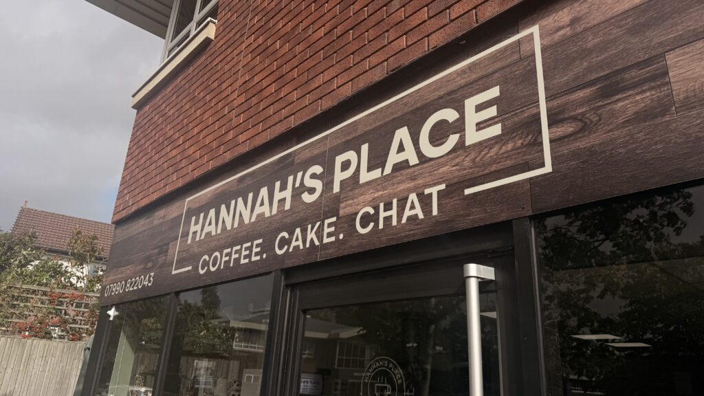 Hannah's Place Cafe in Tytherington, Macclesfield